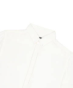 White Side Slit Shirt