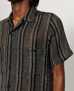 Black Dexter Linen Shirt