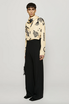 Black Otto Woven Trouser