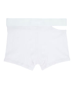 White Cutout Boxer Briefs
