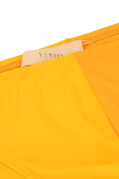 Orange/Yellow Boyfriend Swim Brief