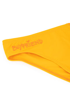 Orange/Yellow Boyfriend Swim Brief