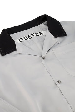 Grey/Black Frank Satin Shirt