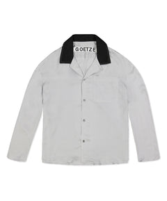 Grey/Black Frank Satin Shirt