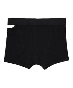 Black Cutout Boxer Briefs