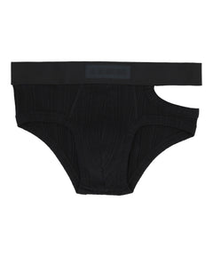 Black Cutout Briefs