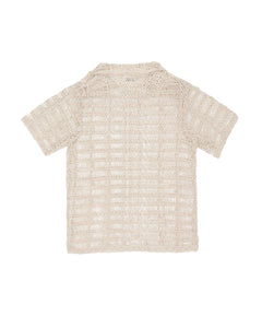 Beige Duane Lace Shirt