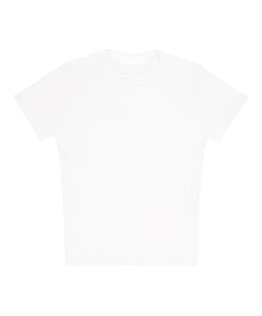 White Cutout T-Shirt