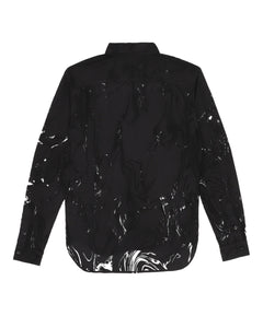 Black Marbled Devoured Shirt