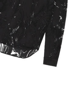 Black Marbled Devoured Shirt