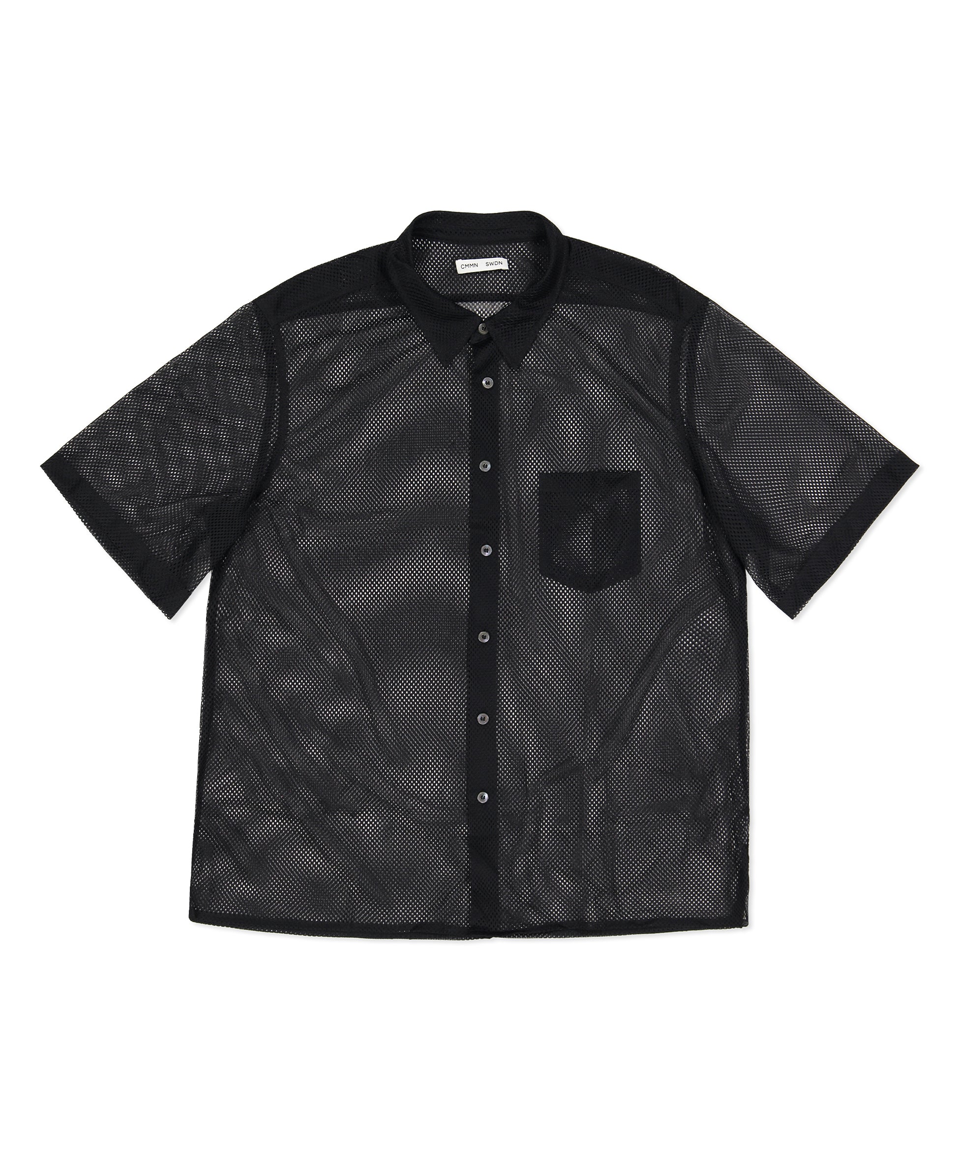【7/1までの出品】NKNITンニット mesh♡pattern shirt ① Kenneth Mesh Knit Shirt | Saturdays NYC
