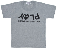 Grey Kids Play Logo T-Shirt