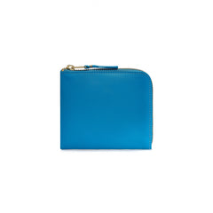 Blue Classic Leather Wallet