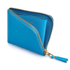 Blue Classic Leather Wallet